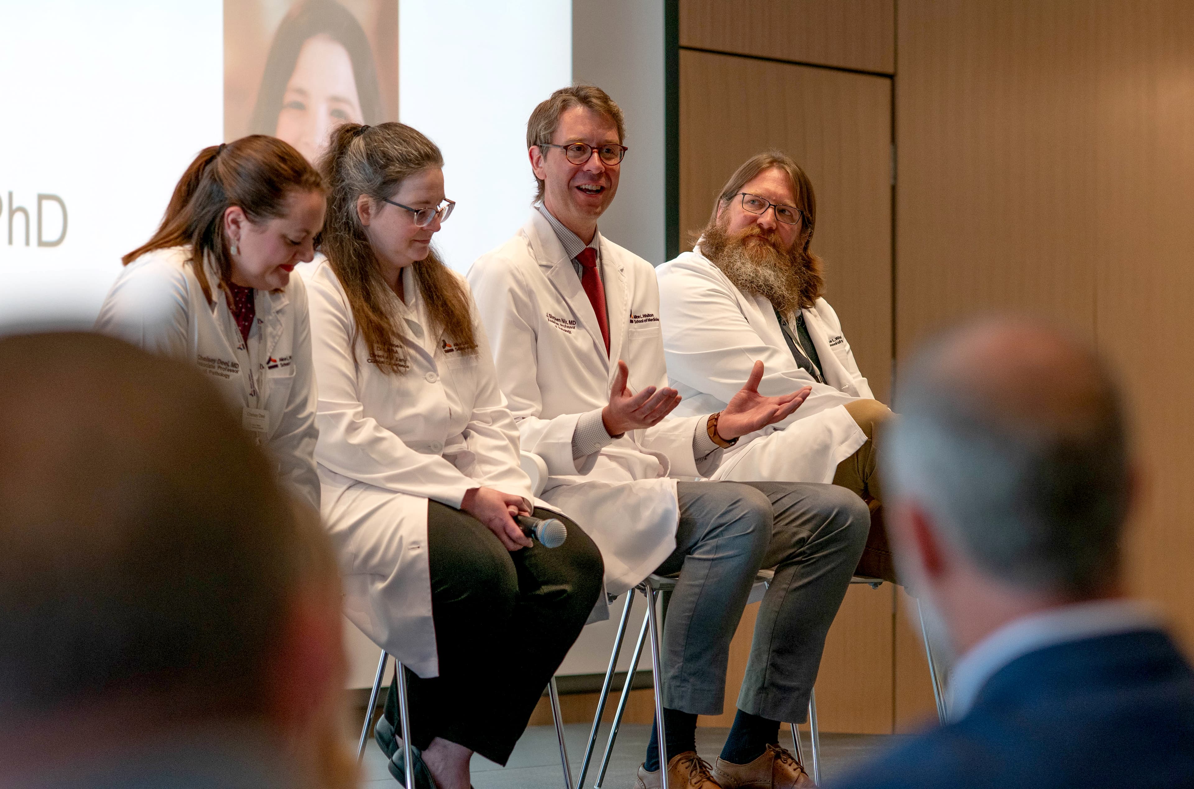 Medical Professor Smiling