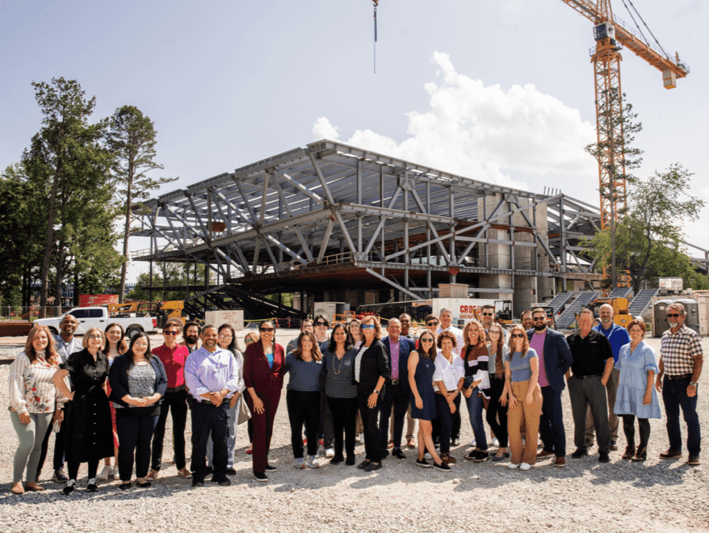 Beam Signing with all staff
